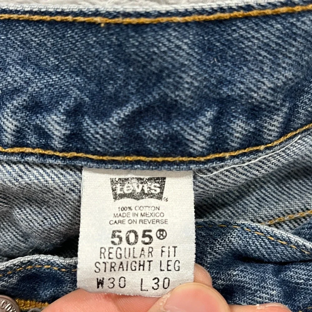 Vintage Levis‎ Jeans Mens 29x30* Regular Fit Straight Leg 90s Y2K Retro Western